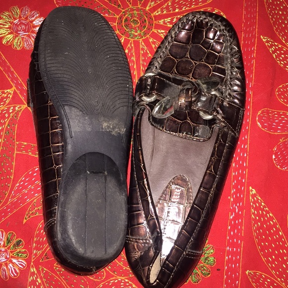 Leather Brown Loafers - Picture 2 of 3